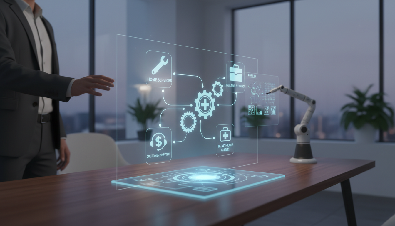 Types of it for Service Businesses - automation | DigiMe