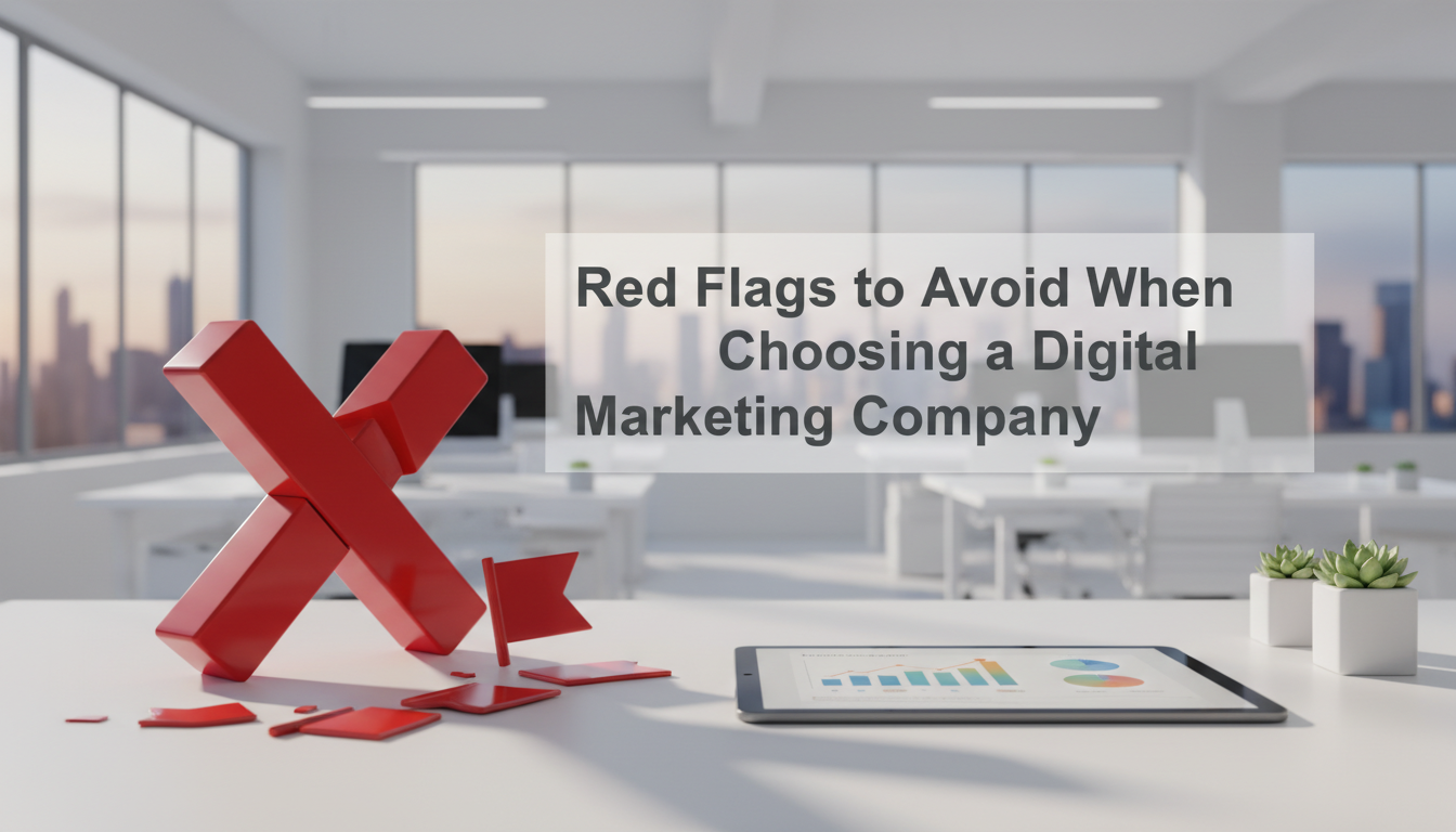 Red Flags to Avoid When Choosing a Digital Marketing Company - digital marketing company | DigiMe