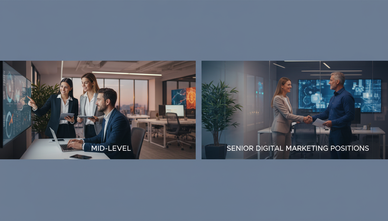 Mid-Level and Senior Digital Marketing Positions - digital marketing jobs | DigiMe
