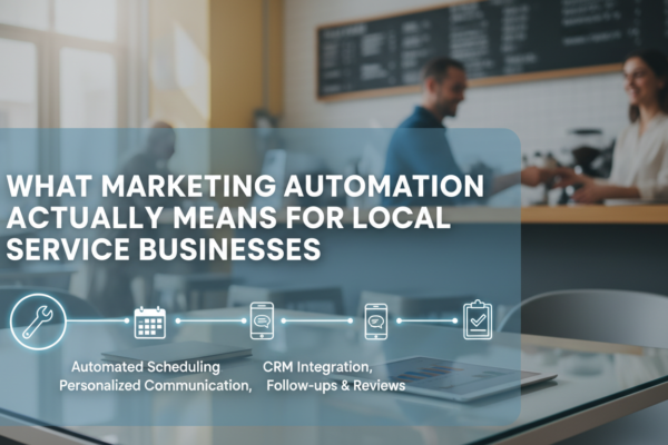 What Marketing Automation Actually Means for Local Service Businesses - marketing automation | DigiMe