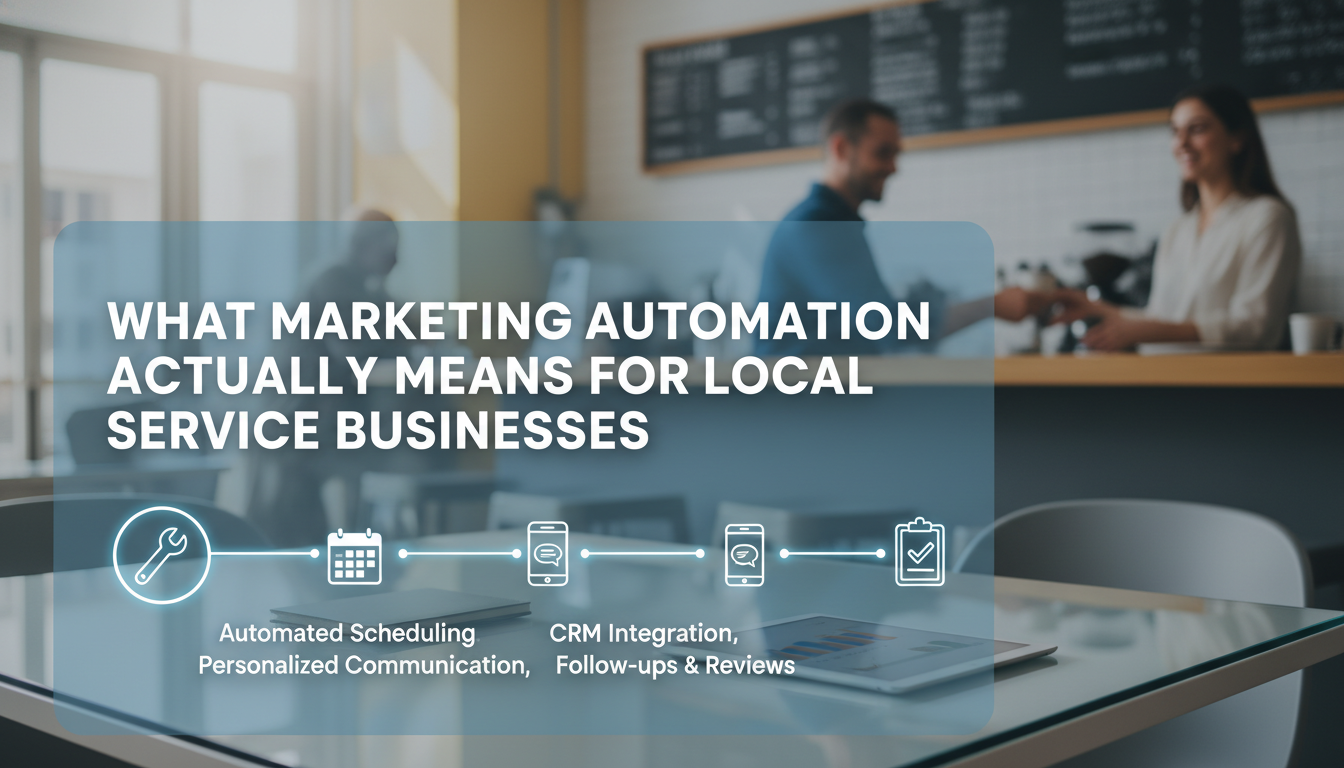 What Marketing Automation Actually Means for Local Service Businesses - marketing automation | DigiMe