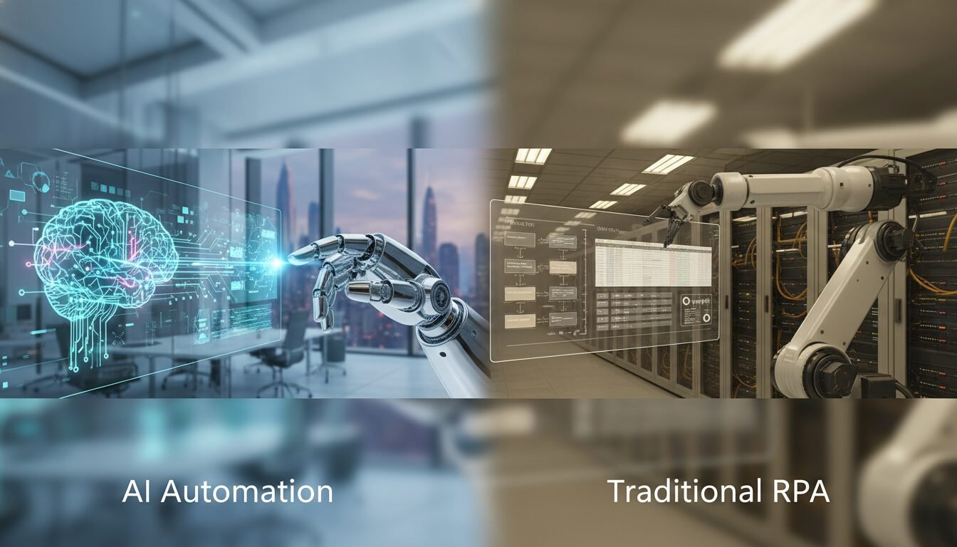 AI Automation vs. Traditional RPA: A Comparison - AI Automation | DigiMe