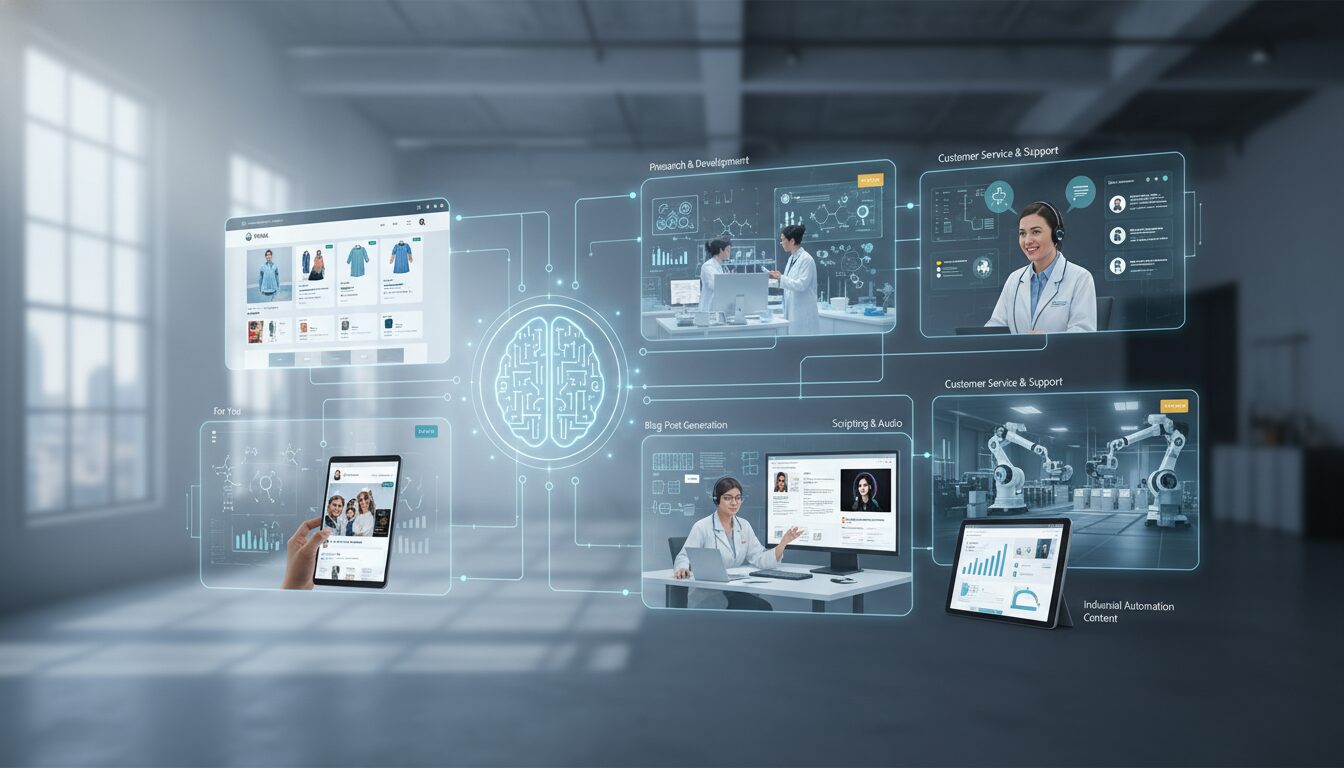 AI Content Marketing: 2026 Strategy Guide Common Use Cases Across Industries - ai content marketing | DigiMe