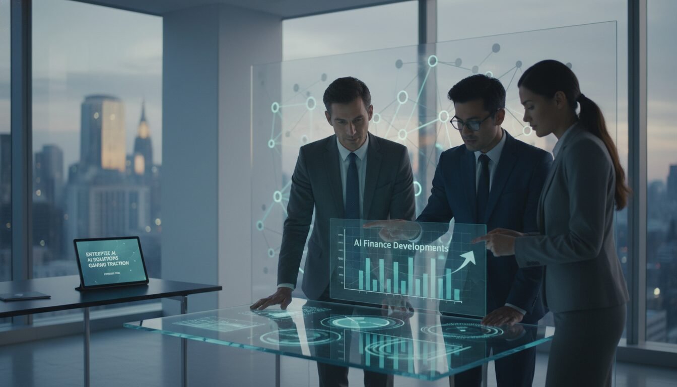 Enterprise AI Solutions Gaining Traction - ai finance developments october 2025 | DigiMe