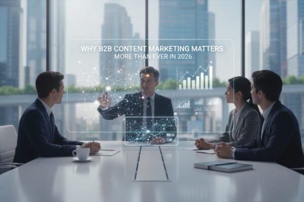 Why B2B Content Marketing Matters More Than Ever in 2026 - b2b content marketing agency | DigiMe
