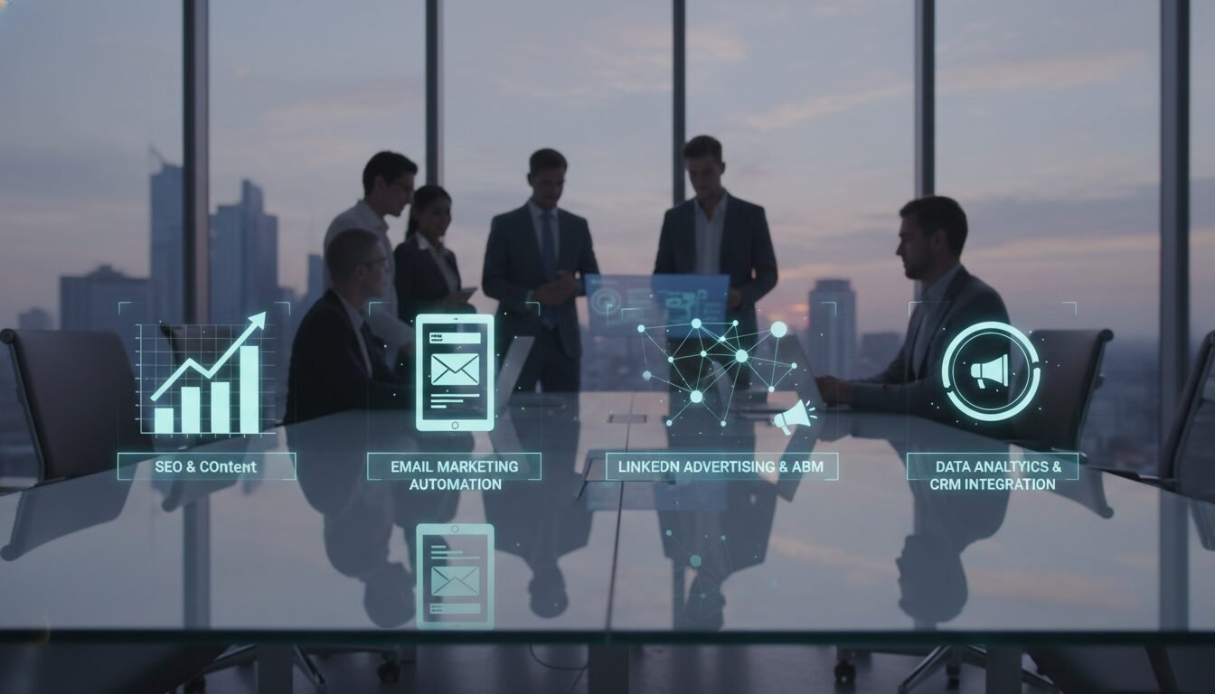 Core B2B Digital Marketing Services That Drive ROI - b2b digital marketing services | DigiMe