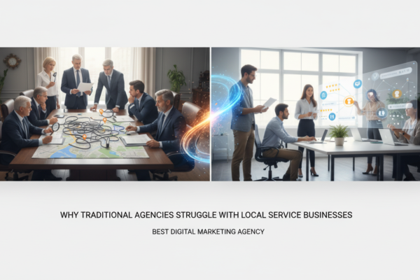 Why Traditional Agencies Struggle with Local Service Businesses - best digital marketing agency | DigiMe
