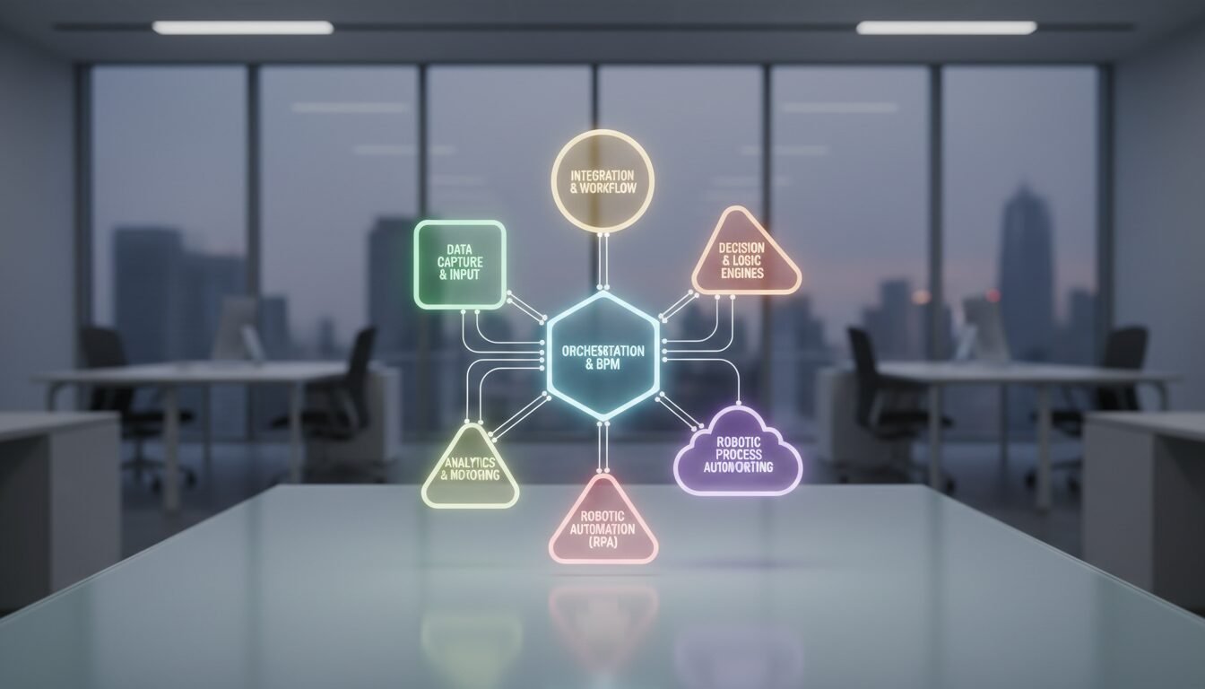 Core Components of BPA - business process automation | DigiMe