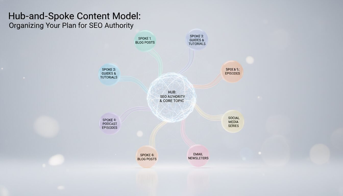 Hub-and-Spoke Content Model: Organizing Your Plan for SEO Authority - content marketing plan | DigiMe
