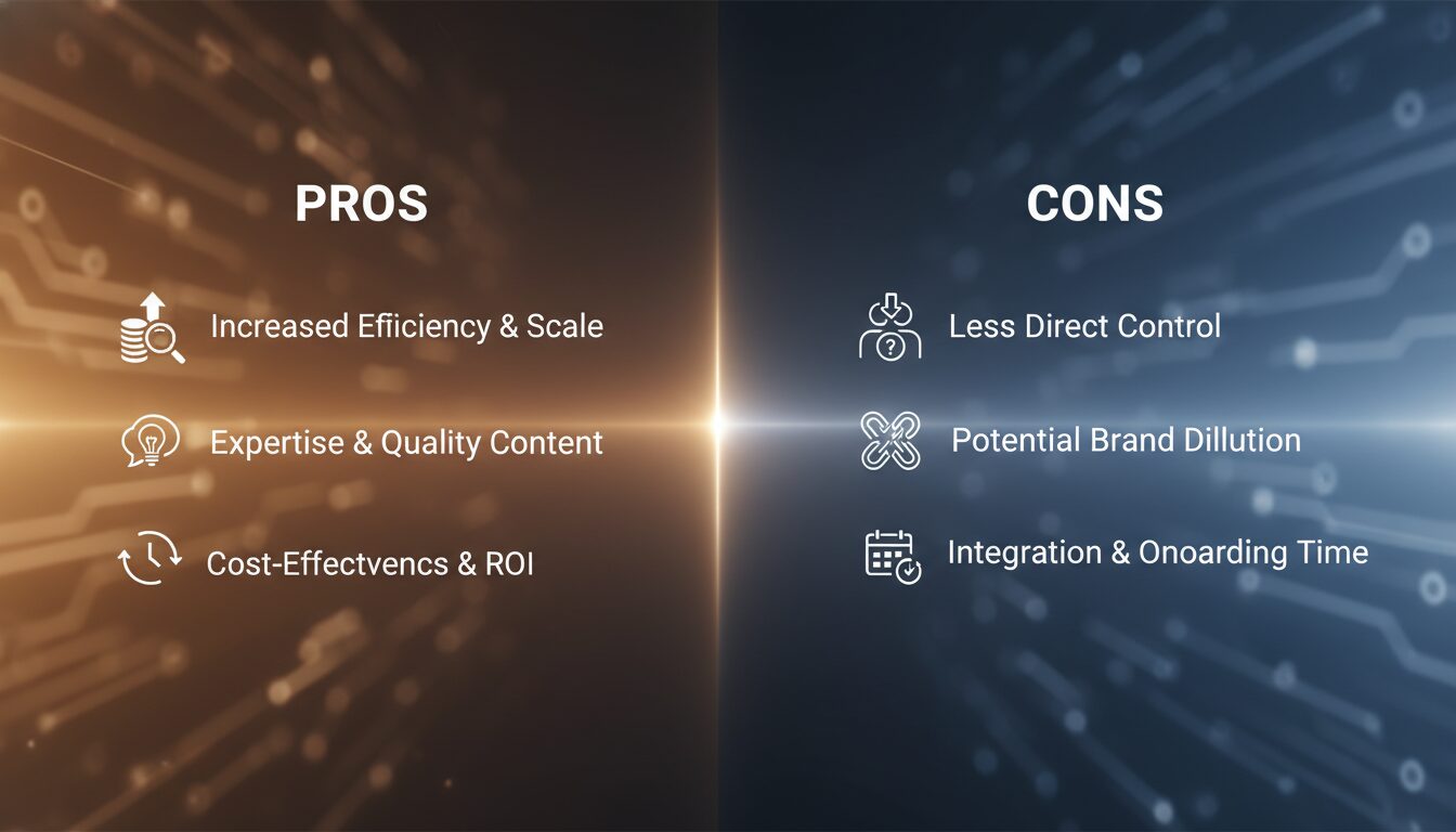 Pros and Cons of Using a Content Marketing Service - content marketing service | DigiMe