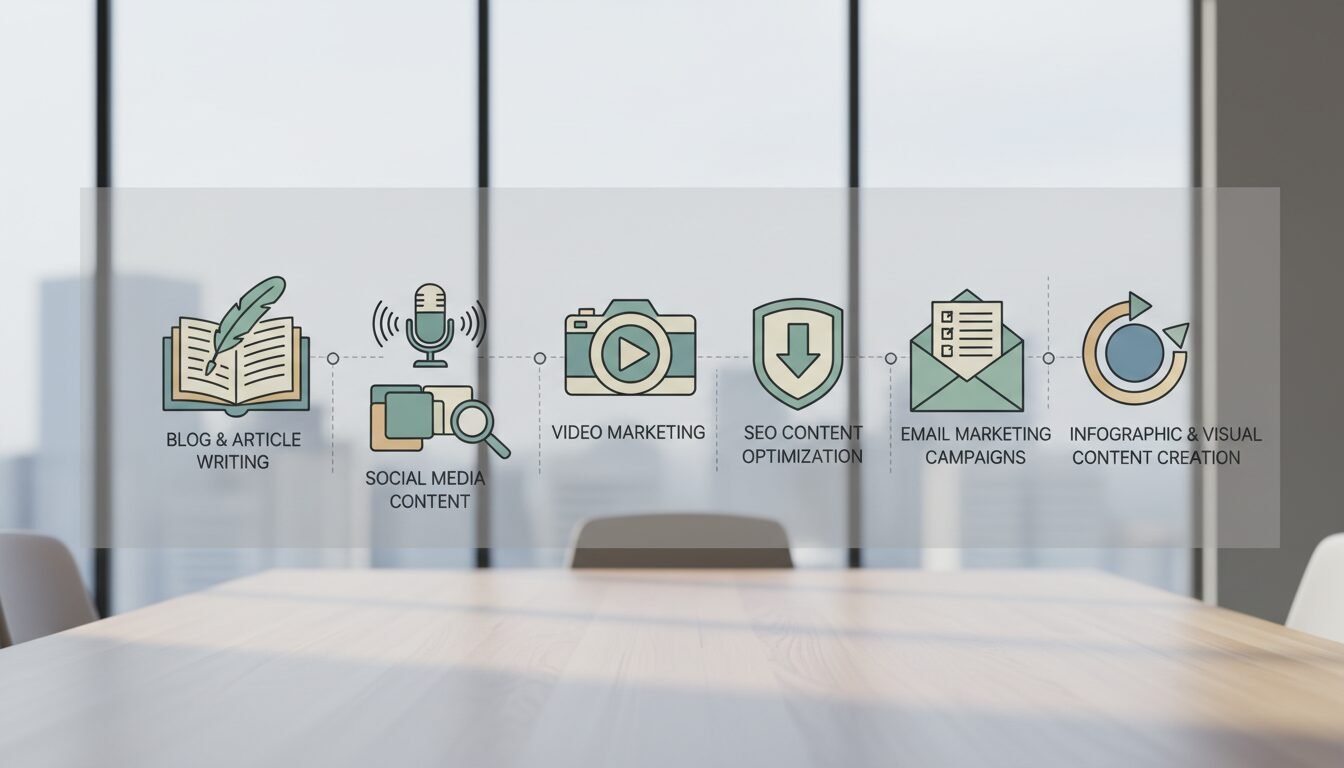 Types of Content Marketing Services - content marketing services | DigiMe