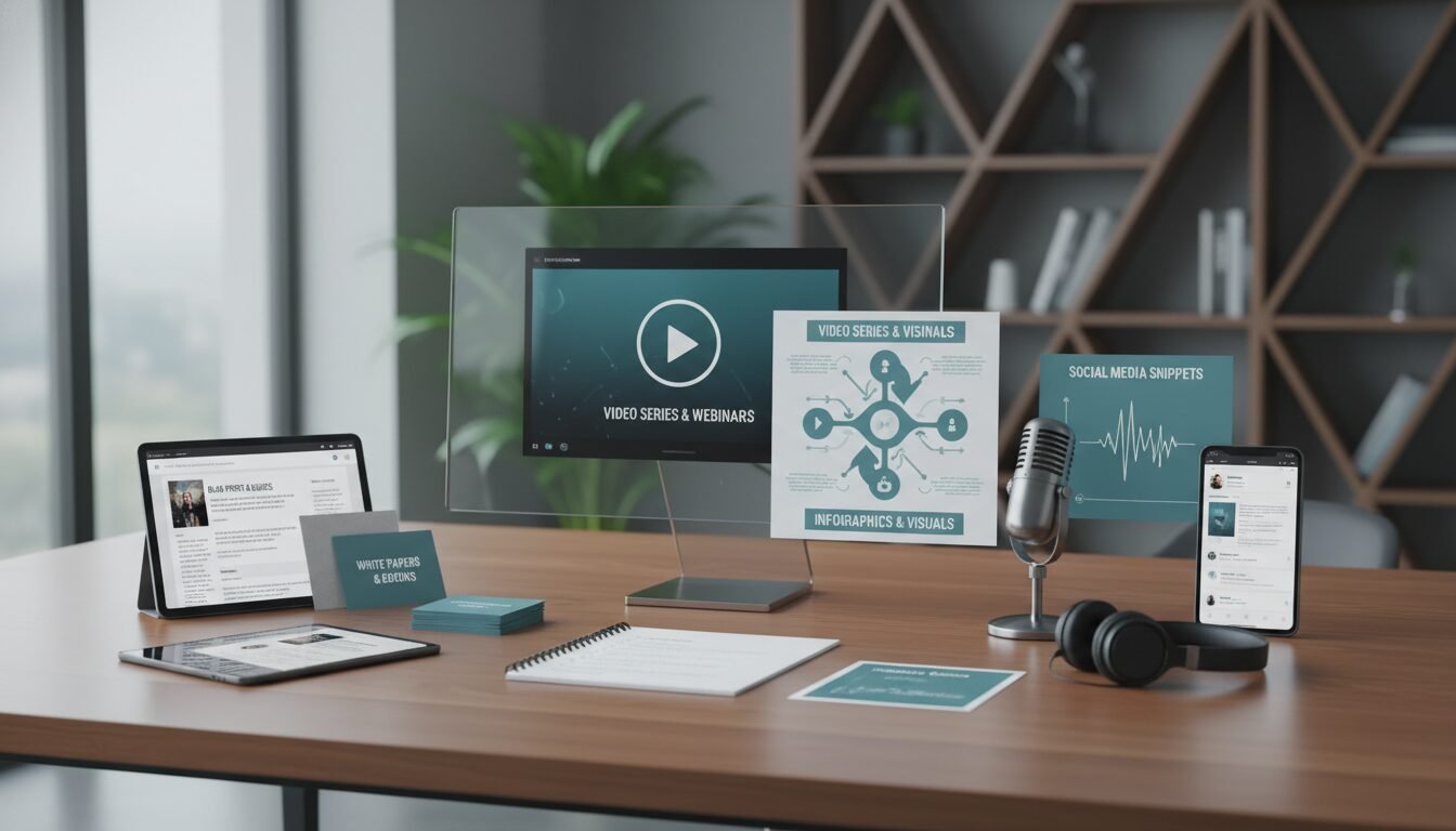 Choosing the Right Content Types and Formats - content marketing strategies | DigiMe