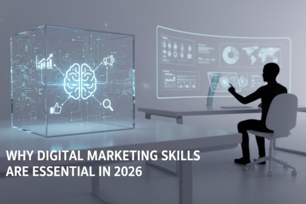 Why Digital Marketing Skills Are Essential in 2026 - course about digital marketing | DigiMe