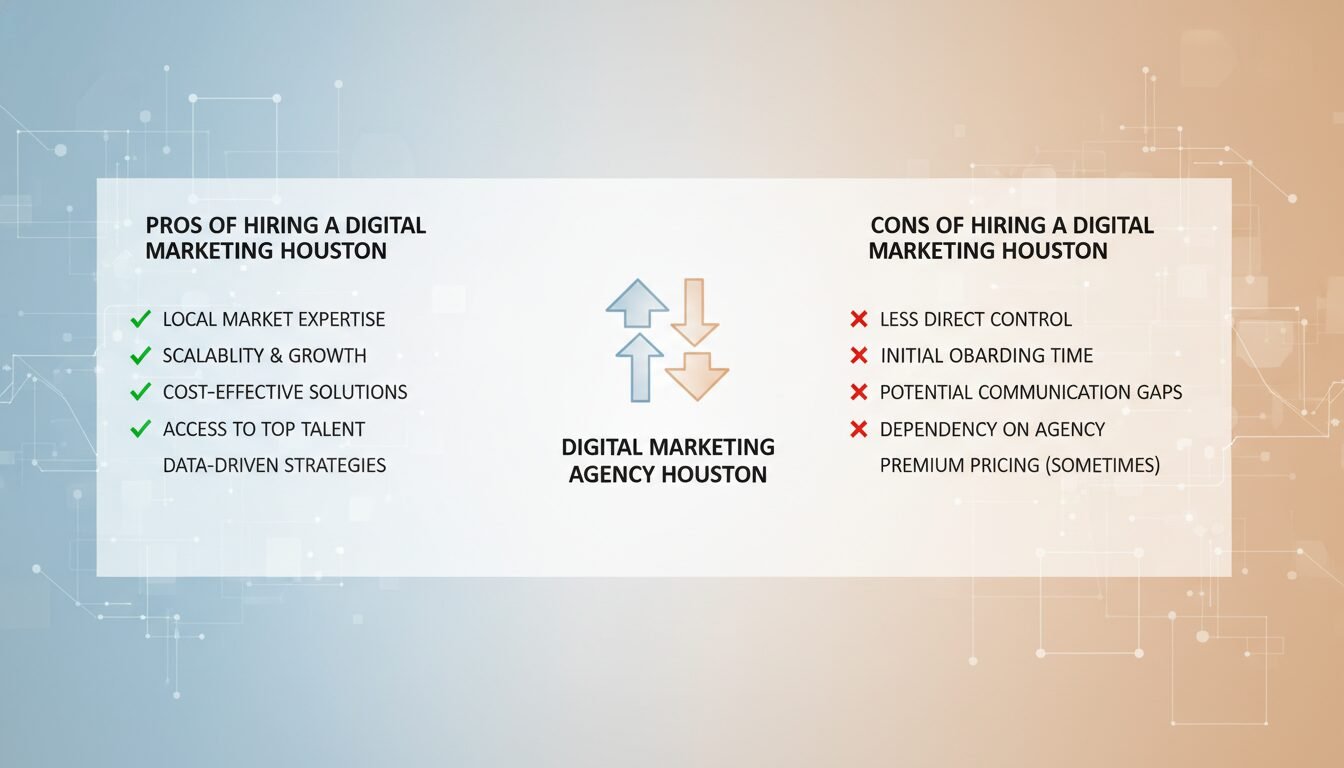 Pros and Cons of Hiring a Digital Marketing Agency Houston - digital marketing agency houston | DigiMe