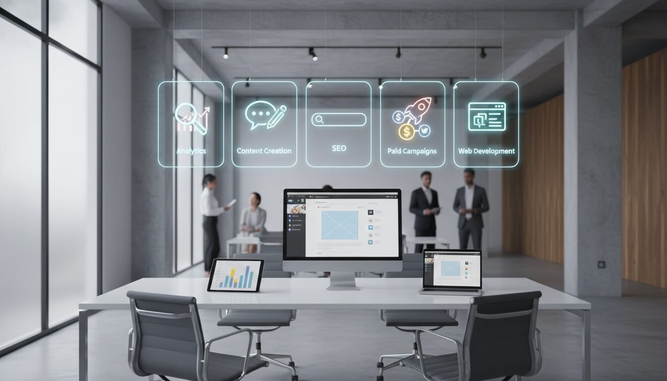 Core Services Offered by These Agencies - digital marketing and advertising agency | DigiMe