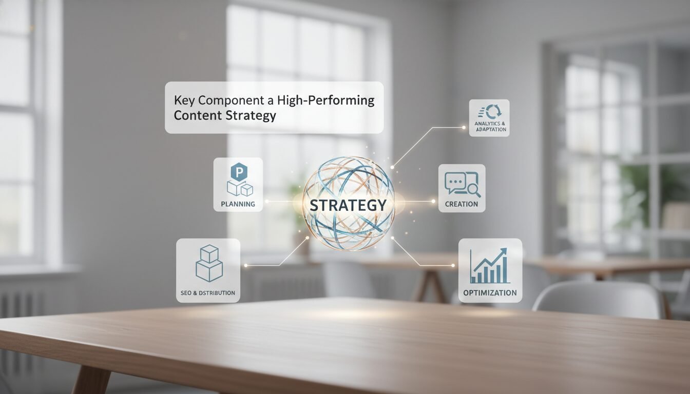 Key Components of a High-Performing Content Strategy - digital marketing blog | DigiMe