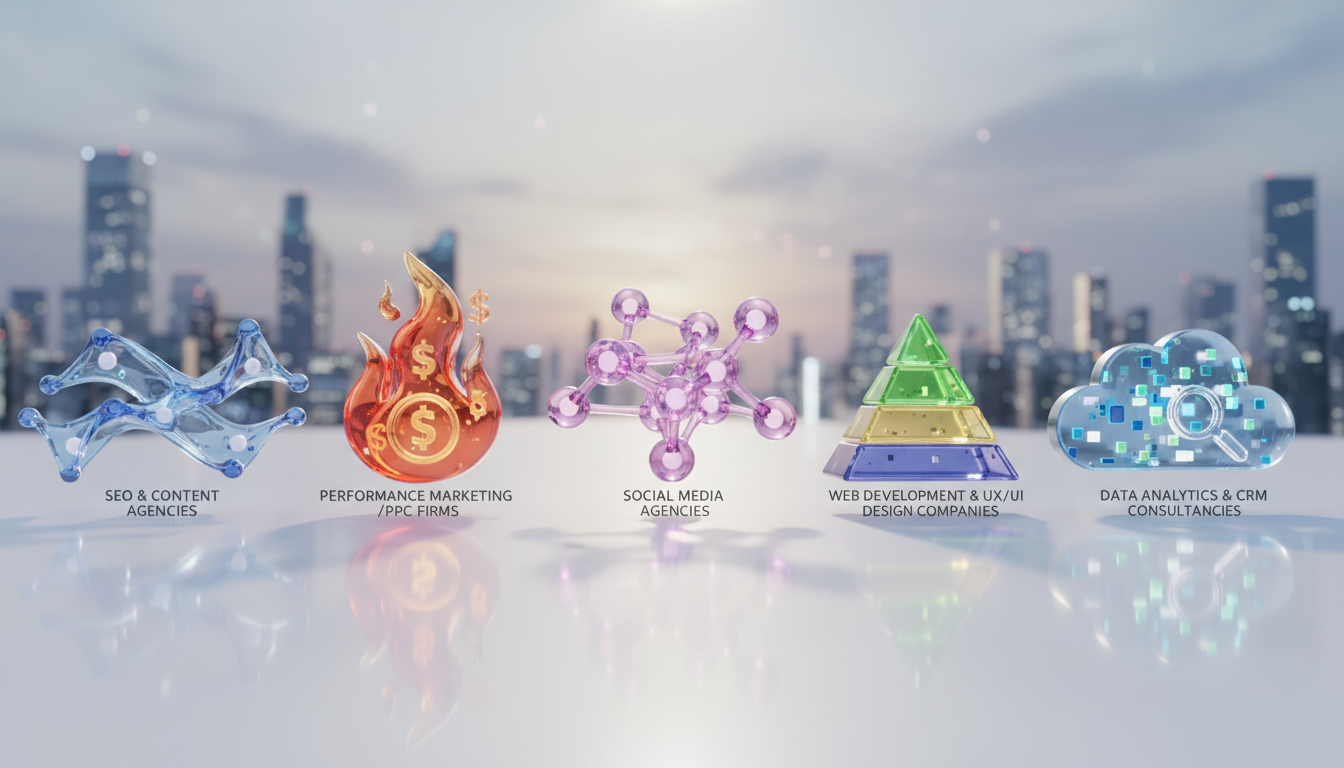 Types of Digital Marketing Companies - digital marketing companies | DigiMe