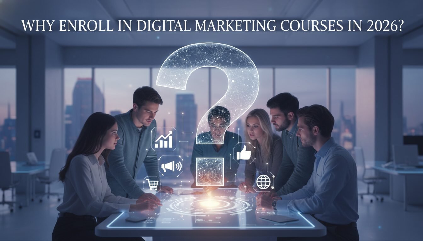 Why Enroll in Digital Marketing Courses in 2026? - digital marketing courses | DigiMe