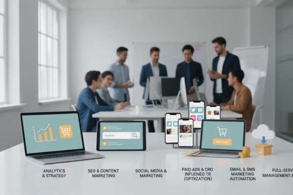 Core Services an Ecommerce Digital Marketing Agency Provides - ecommerce digital marketing agency | DigiMe