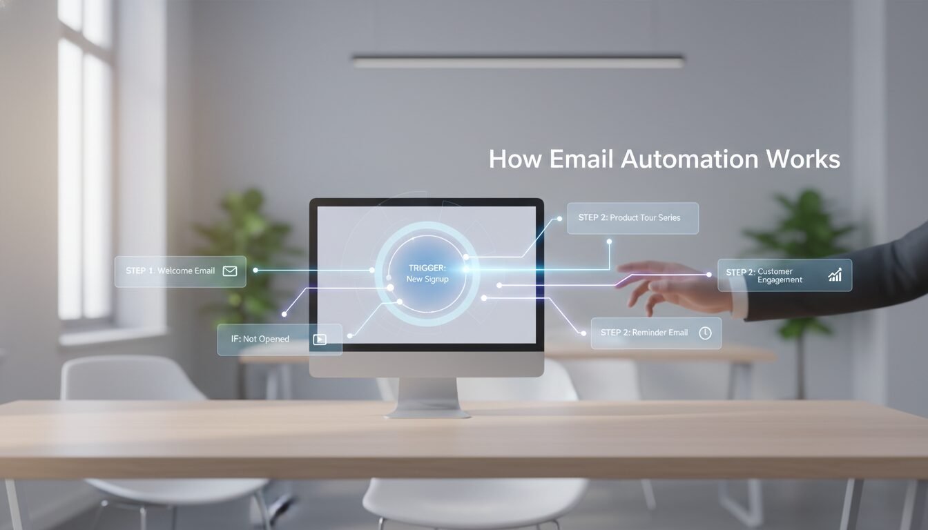 How Email Automation Works - email automation | DigiMe