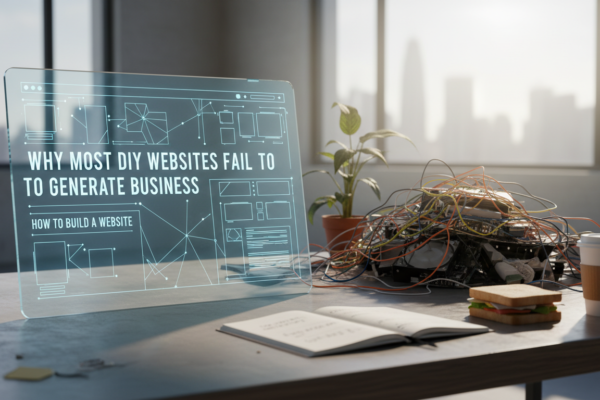 Why Most DIY Websites Fail to Generate Business - how to build a website | DigiMe