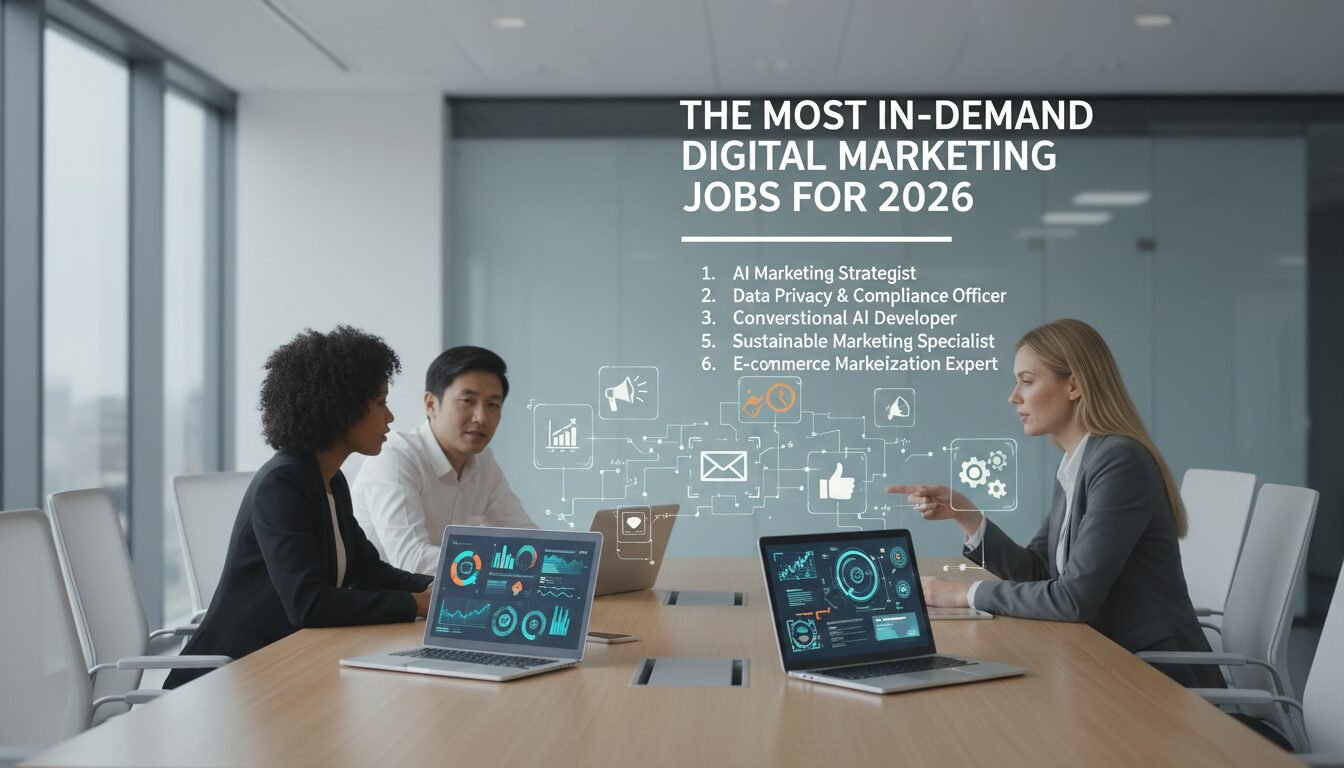 The Most In-Demand Digital Marketing Jobs for 2026 - positions in digital marketing | DigiMe