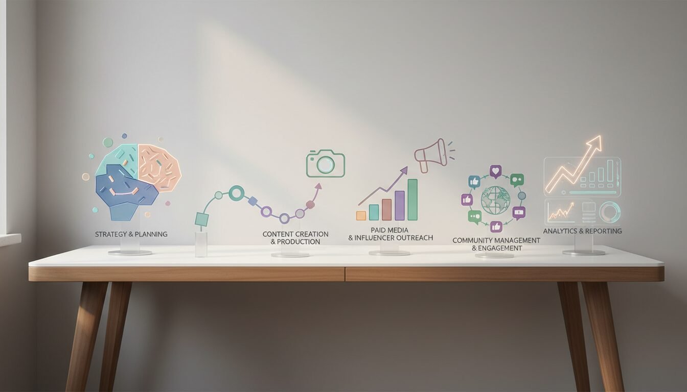 Key Services Offered by Top Agencies - social media marketing company | DigiMe