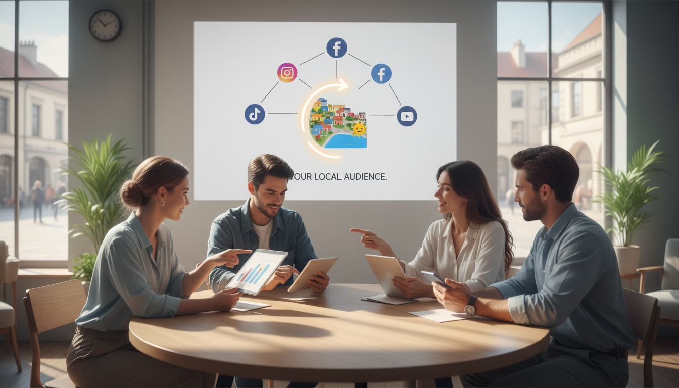 Targeting Your Local Audience Effectively ,  Social Media Marketing guide by DigiMe
