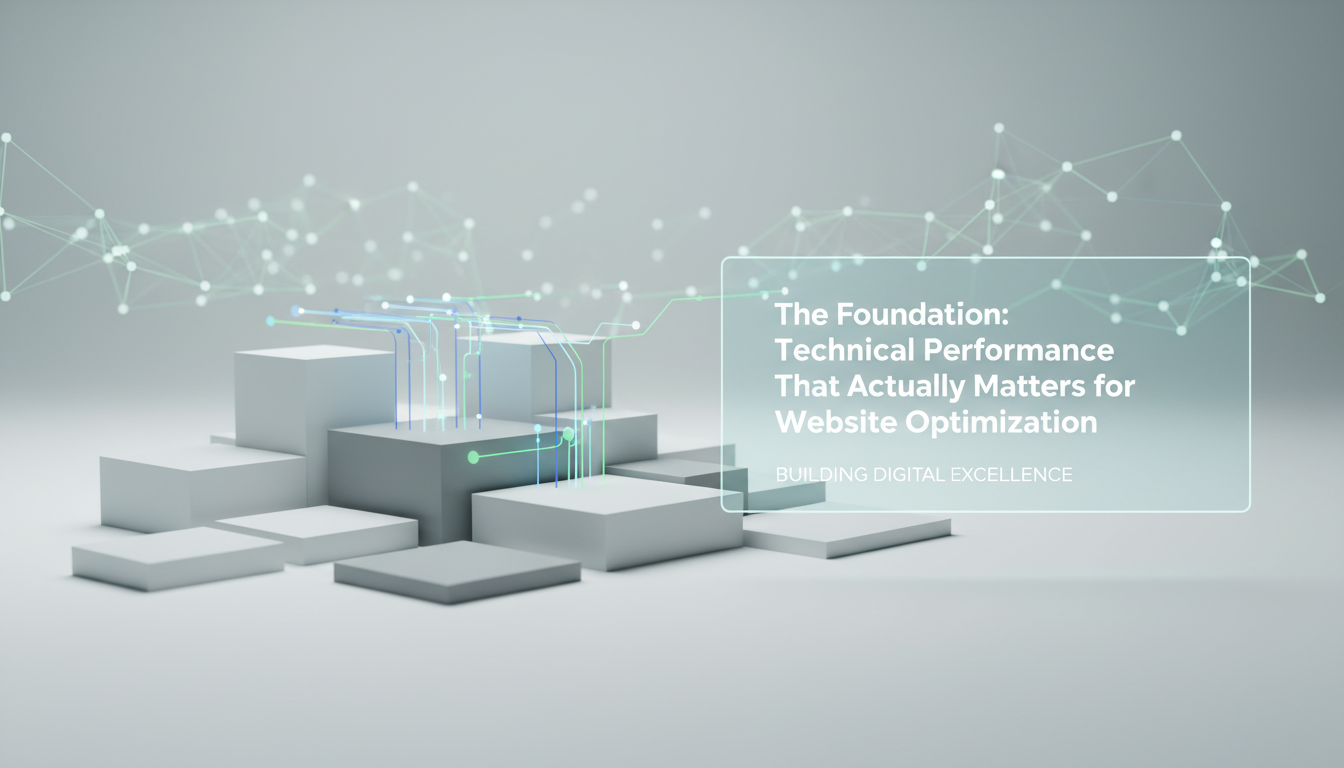 The Foundation: Technical Performance That Actually Matters - Website Optimization | DigiMe
