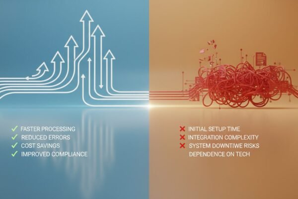 Pros and Cons - document workflow automation | DigiMe
