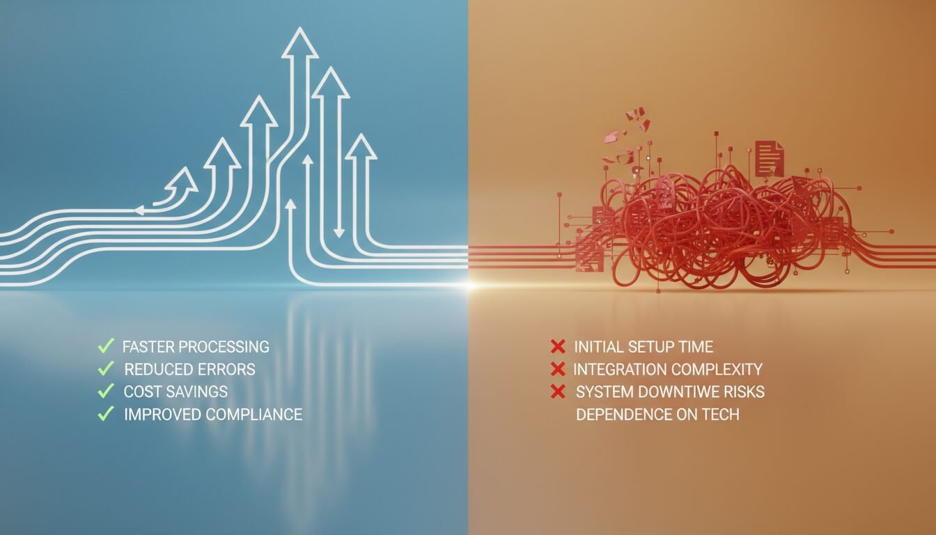 Pros and Cons - document workflow automation | DigiMe